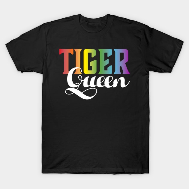 Tiger Queen T-Shirt by WMKDesign